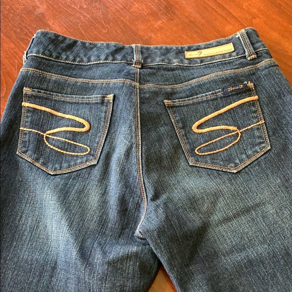 Seven 7 bell bottom vintage jeans